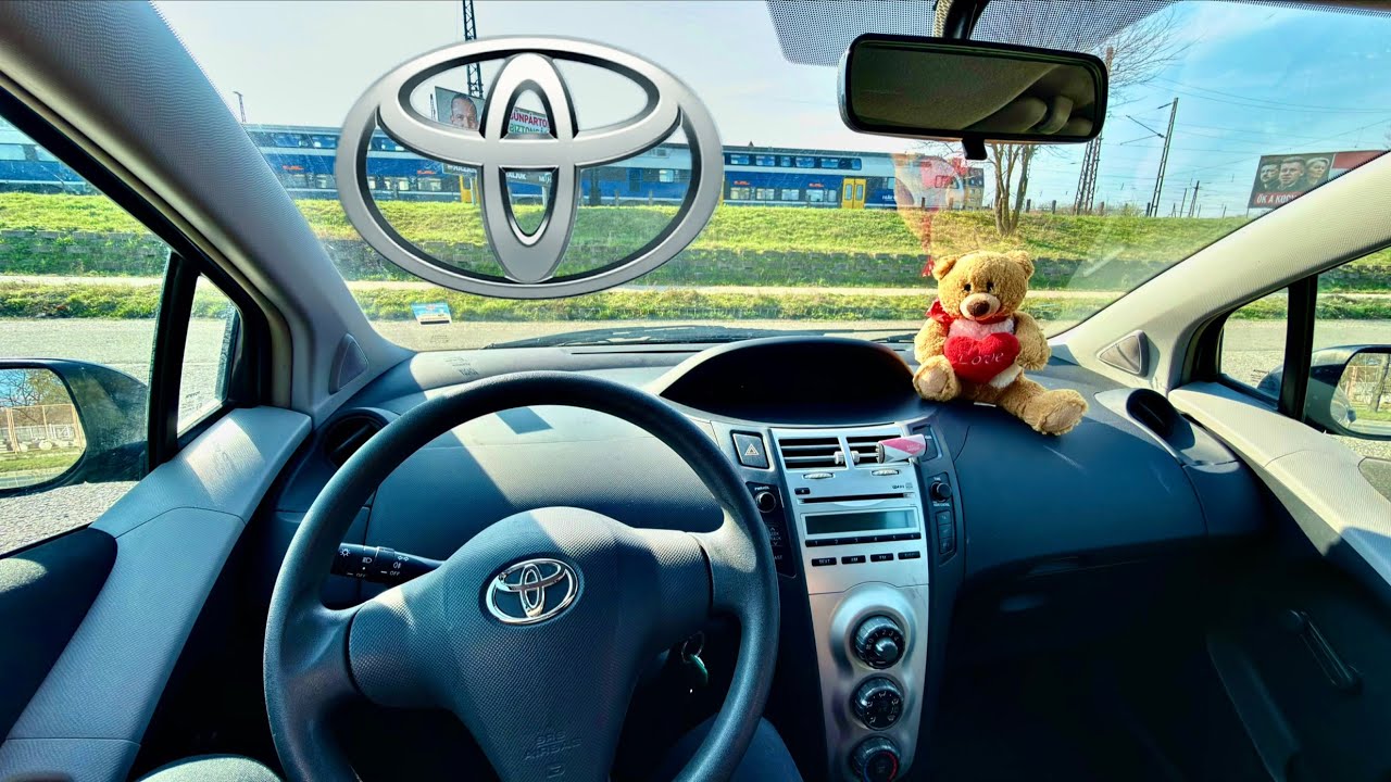 Toyota Yaris / 998 cc, Petrol, 84.000 km, 2007 / 4k Pov drive