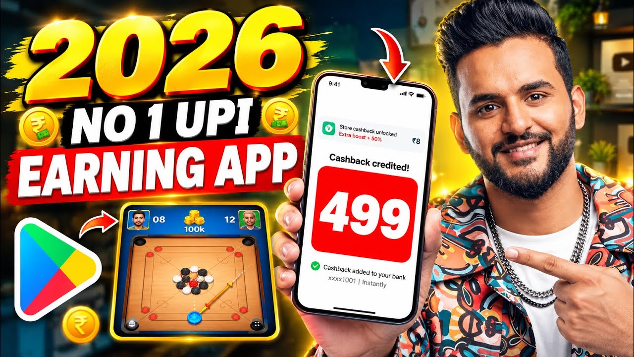Paisa kamane wala app 2026 | NEW UPI MONEY EARNING APP | New Earning App Today