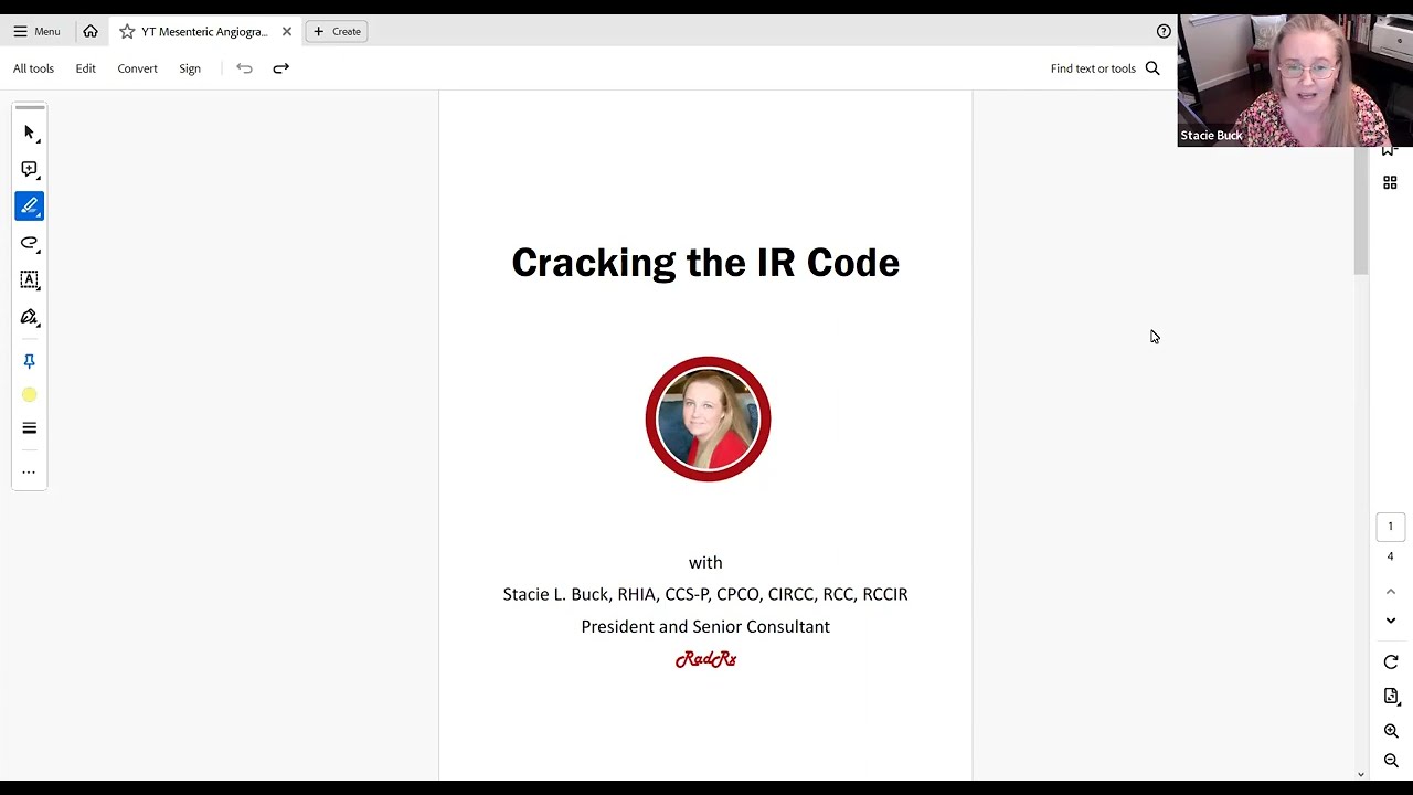 10/11/23 Cracking the IR Code Case Study: Mesenteric Angiogram with Embolization