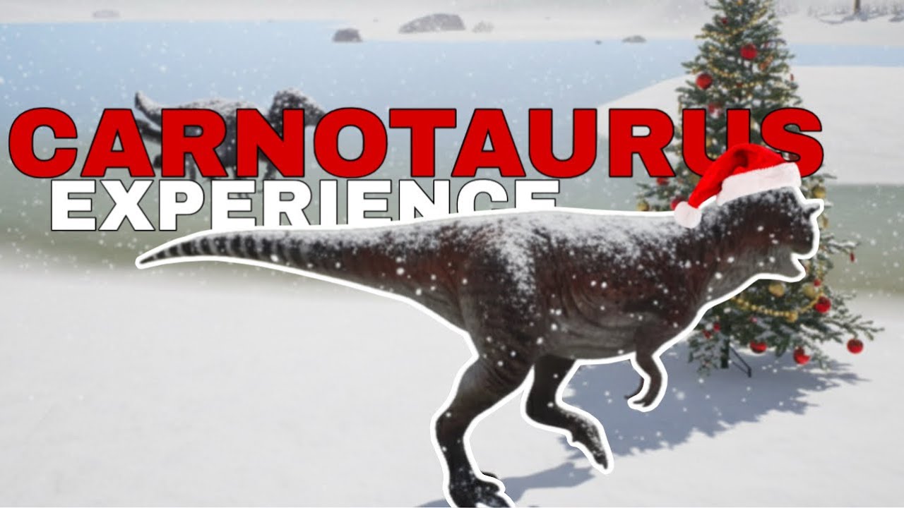 🌟SOLO CARNOTAURUS EXPERIENCE (CURSED ISLE) SNOW ❄️ 