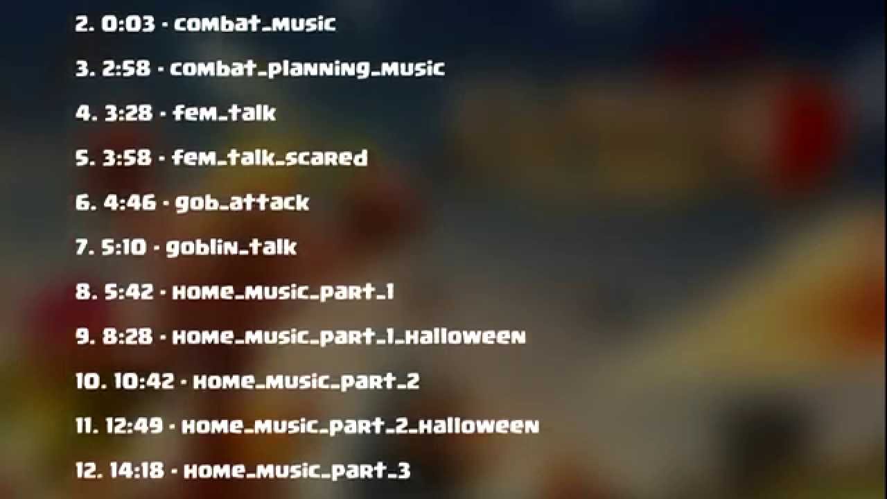 Clash of Clans Background Music Soundtrack