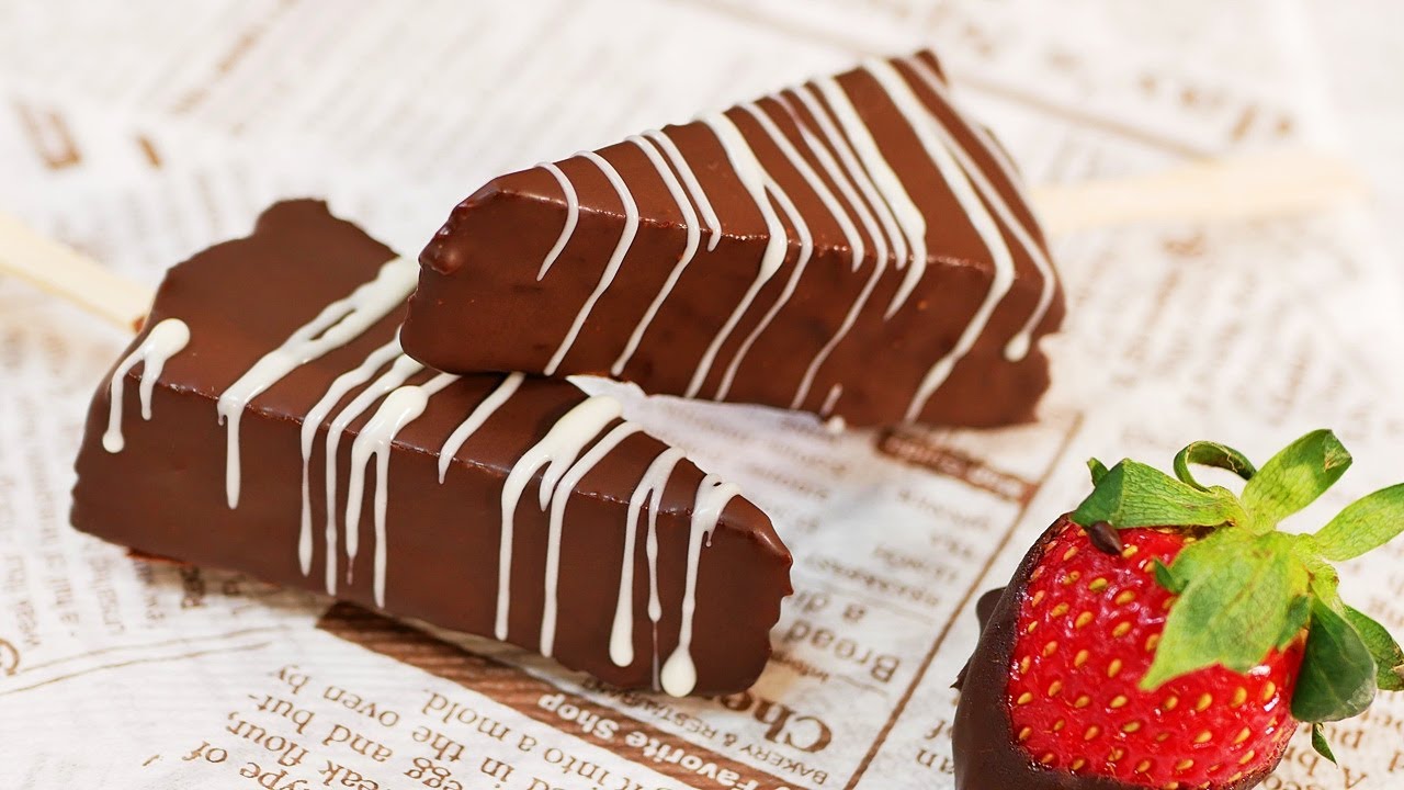 【簡単チョココーティング】お洒落なバレンタインガトーショコラChocolate cake (Gâteau au Chocolat)【Easy chocolate coating】