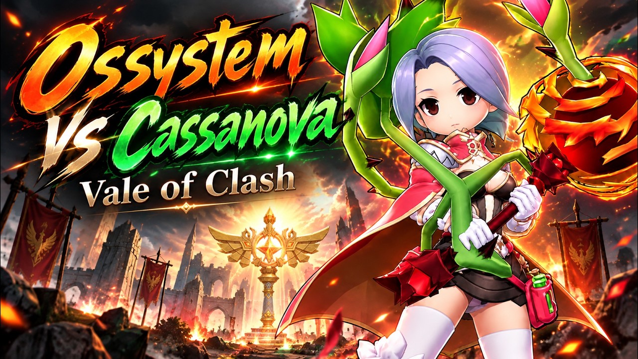 Ossystem Vs Cassanova Vale of Clash Guild League New MAP| Ragnarok Origin Classic