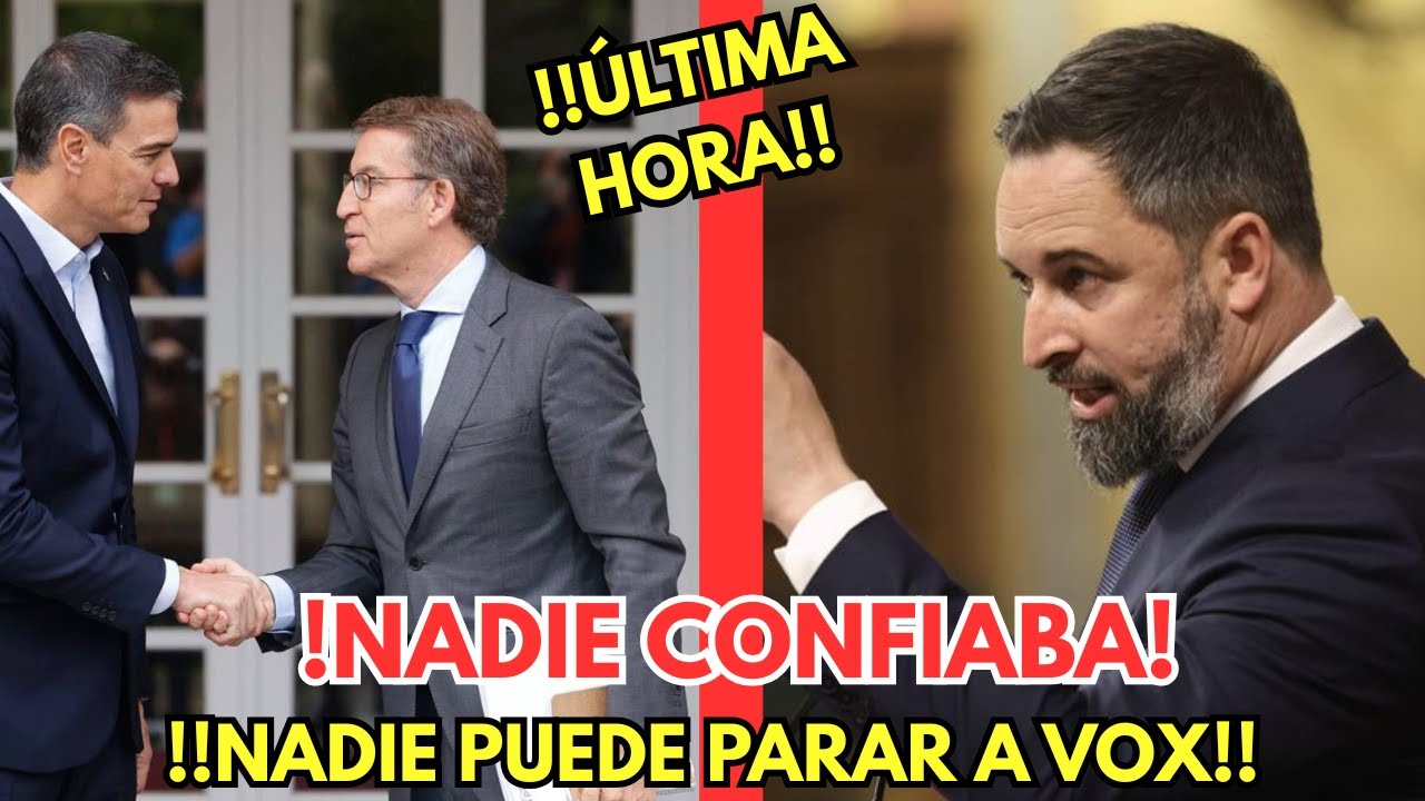 🚨 CRISIS en el PP: VOX LE GANA TERRENO y FEIJ&Oacute;O ENTRA en su MOMENTO M&Aacute;S D&Eacute;BIL 🚨
