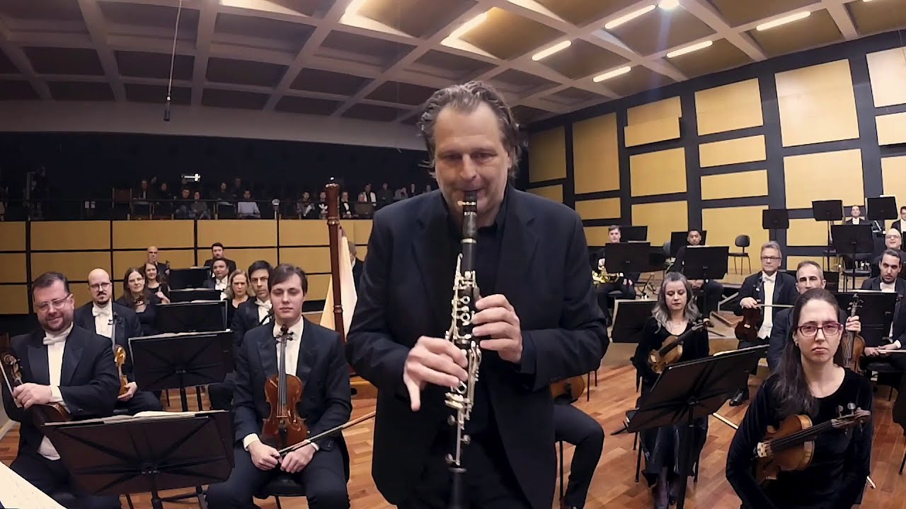 GUARNIERI, Mozart Camargo: Choro para clarinete e Orquestra - OSPA e Luís Afonso Montanha