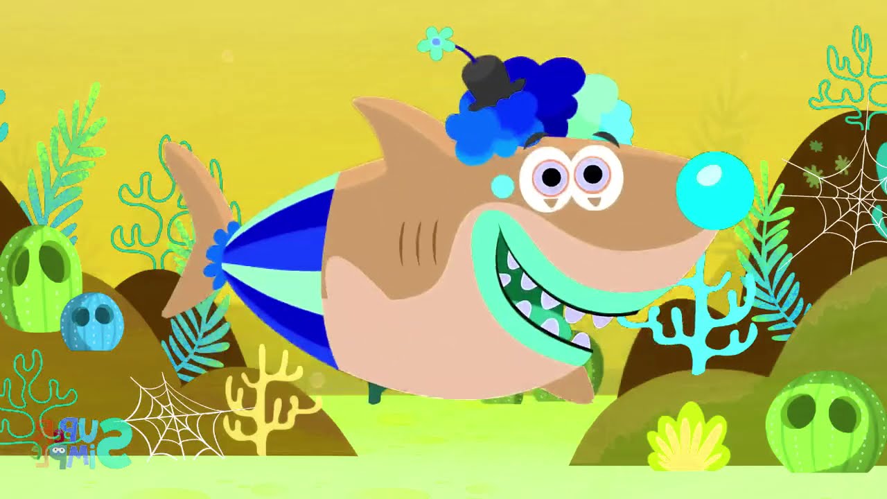Super Simple Songs Baby Shark Scary Intro Logo Sponsored By Klasky Csupo 2001 Effects
