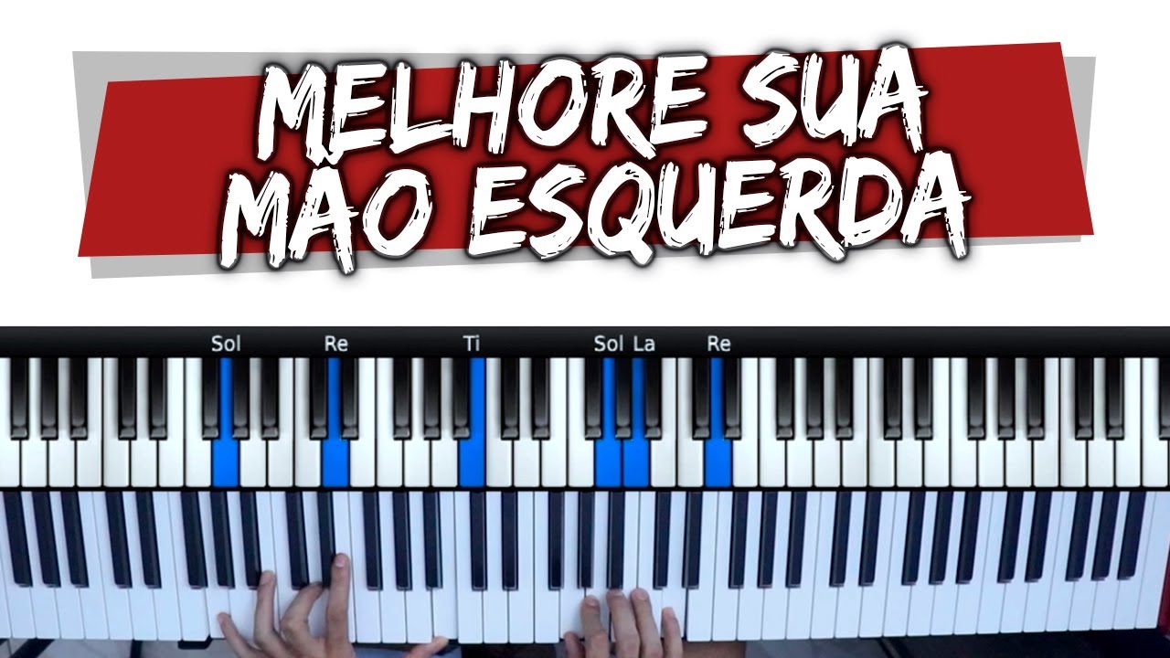 Padrões de Baixo para a Mão Esquerda no Teclado