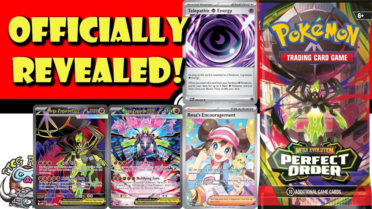 BIG New Cards Officially Revealed from Perfect Order! Special Illustration! Best! (Pokemon TCG News)