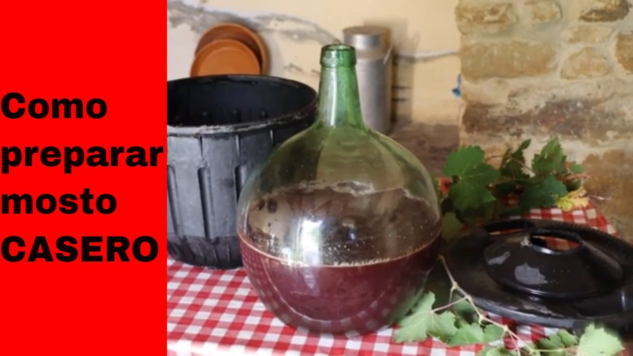 Como hacer mosto CASERO
