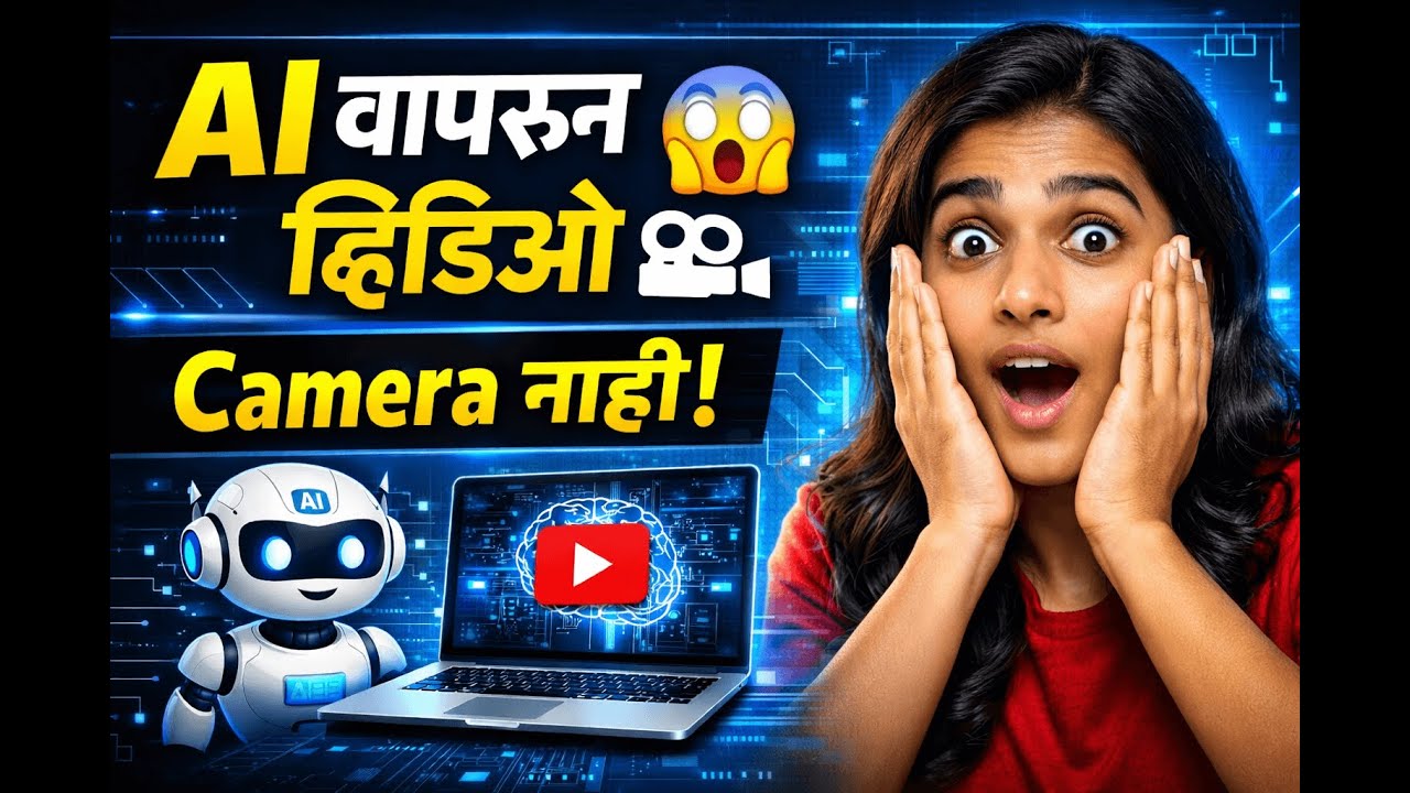 AI वापरून व्हिडिओ कसा बनवायचा? | Complete AI Video Creation Guide in Marathi | AI म्हणजे काय?