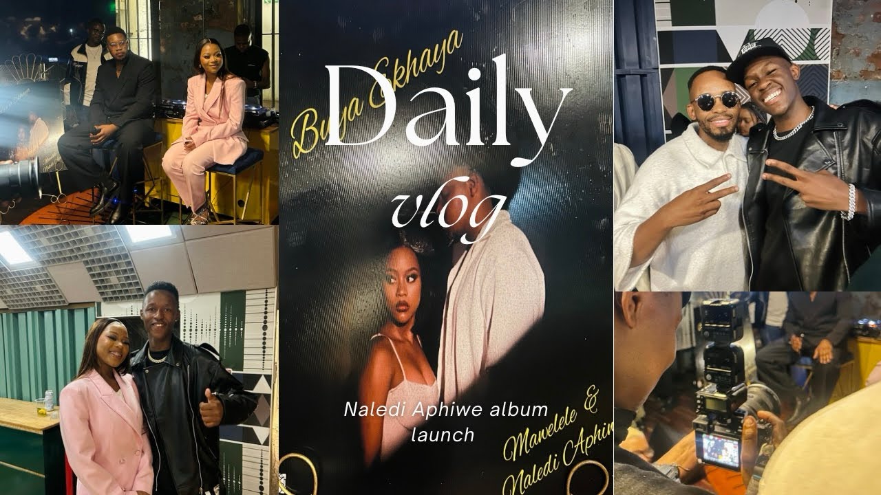VLOG: Mawelele & Naledi Aphiwe | ALBUM LAUNCH | Buya Ekhaya | Sqiniseko Sqin-Q | dangerflex_SA | 