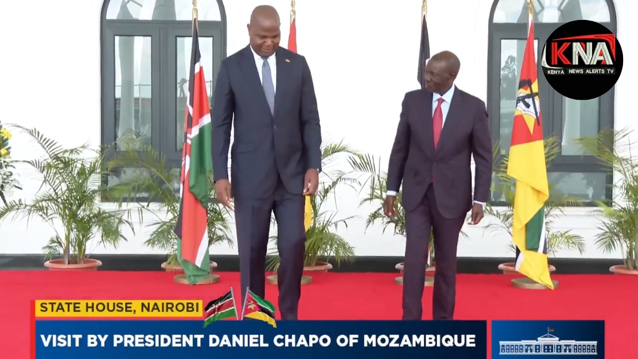LIVE: Visit by President Daniel Chapo of Mozambique, State House, Nairobi