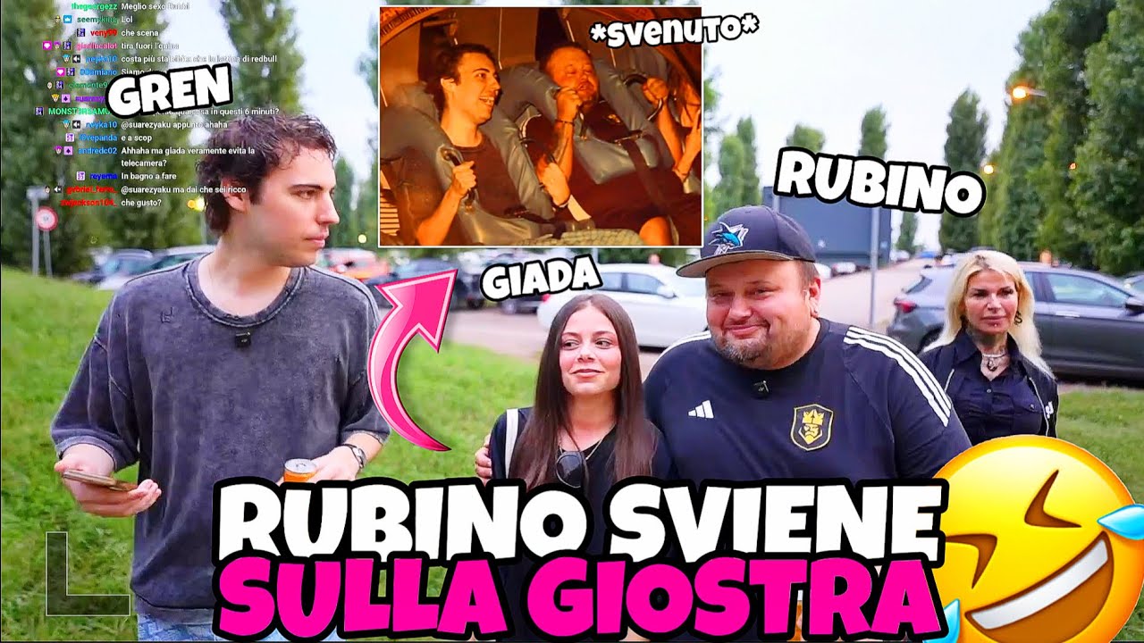 LIVE A MIRABILANDIA CON GIADA CAVALLI E RUBINO!!😂🎡 *svenuto*