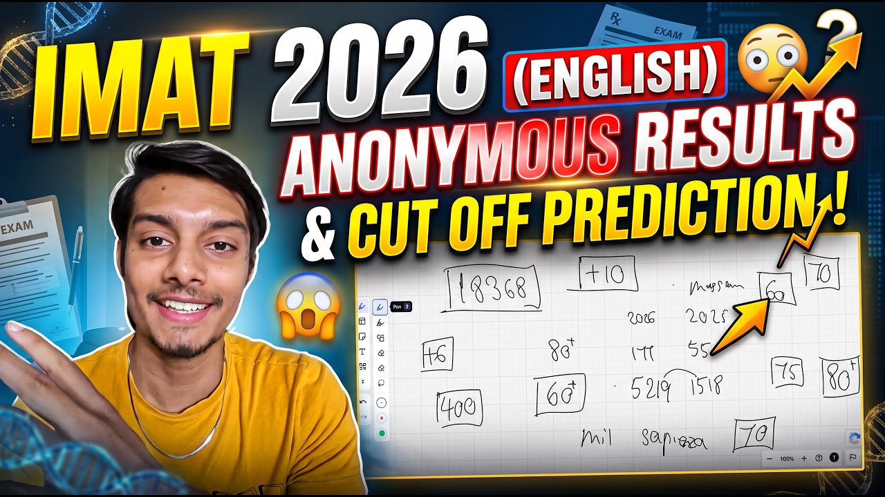 Анонимные результаты IMAT 2026 и прогноз проходных баллов | Английский