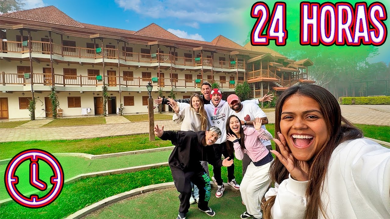 24 HORAS NO ACAMPAMENTO DE FÉRIAS 2024 !!! (NR)