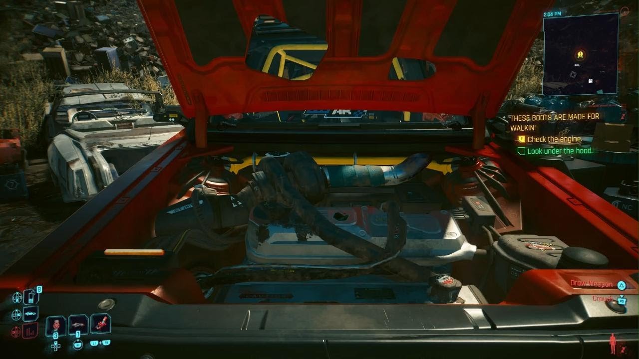 Cyberpunk 2077: V gets is nomad car back