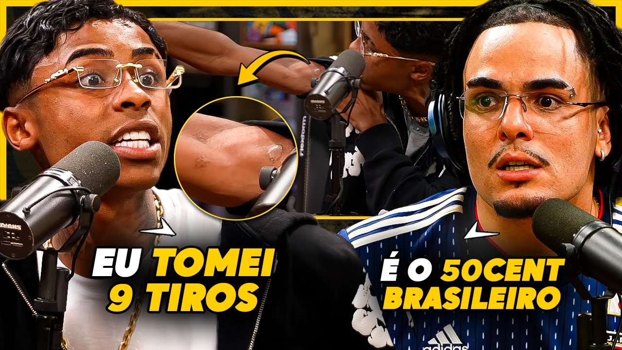 MC MENOR K RELATA como foi o DIA em que TOMOU 9 TIROS