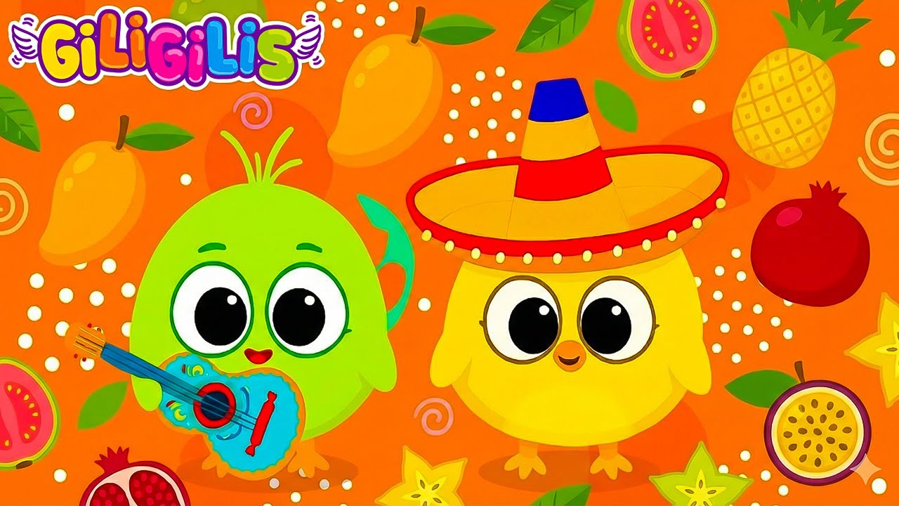 Learn Fruits & Vegetables Names 🍇🥕 | ABC Phonics & Colorful Fun 🎶 Baby Cartoon Songs