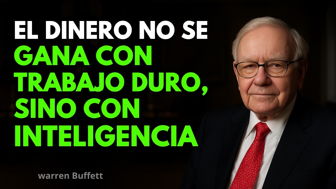 El Dinero se GANA con la Mente, NO con el Trabajo duro | DISCURSO de Warren Buffett