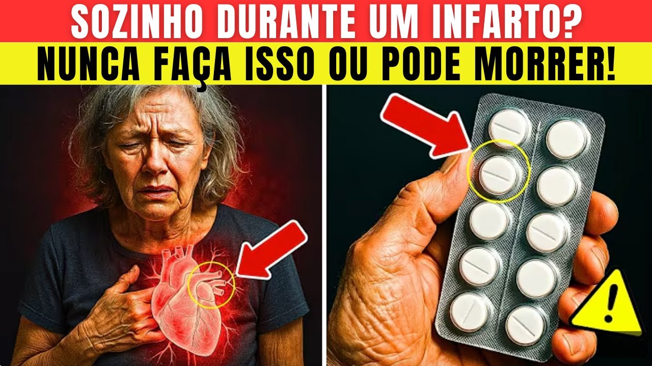 Como Sobreviver a Um Infarto Sozinho Depois dos 60 - 7 Dicas Salvadoras (Todo Idoso Precisa Saber!)