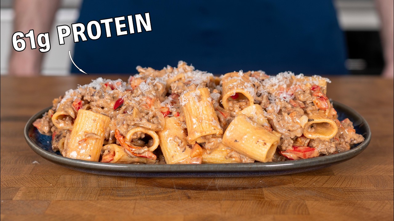 The Most Insane High Protein Pasta I've Ever Made