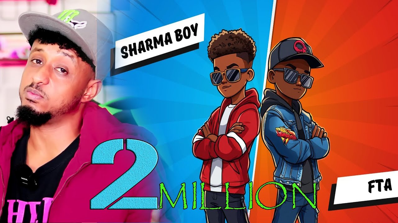 Sharma Boy ft. ‪@fuadootheartist9225‬ - 2 Million reaction by: hassansoya