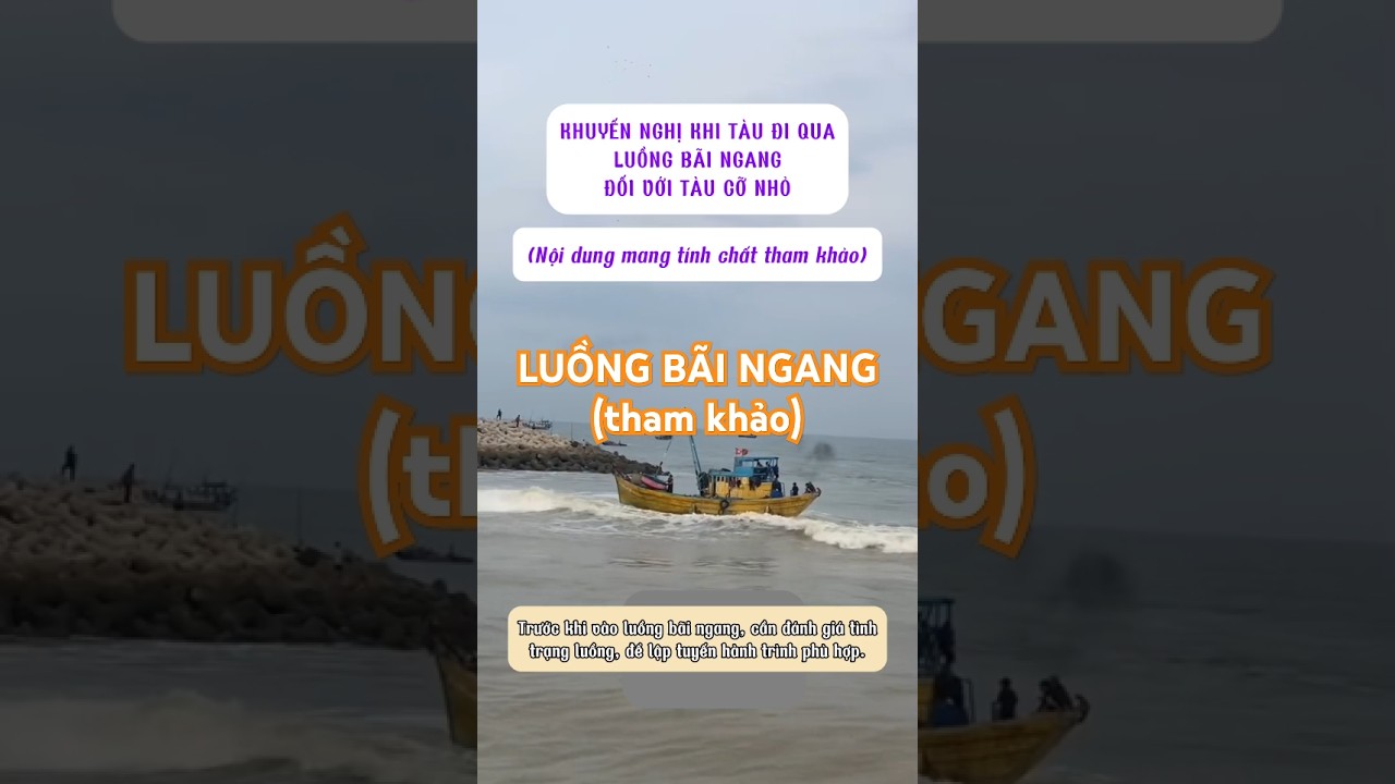 Xin &yacute; kiến c&aacute;c bạn c&aacute;ch đi qua luồng b&atilde;i ngang an to&agrave;n (nội dung trong clip mang t&iacute;nh tham khảo)
