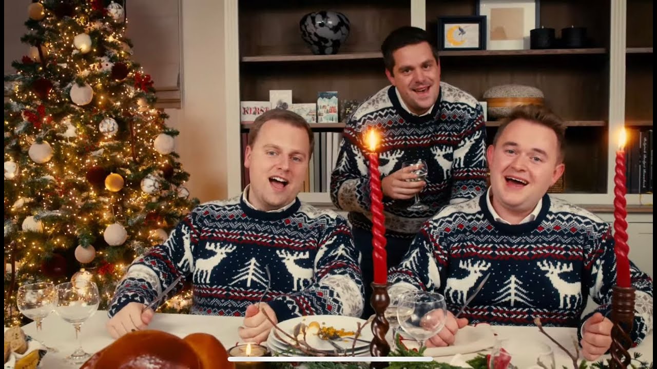 Was Het Maar Alle Dagen Kerstmis - De Goorse Tenoren | Offici&euml;le Videoclip