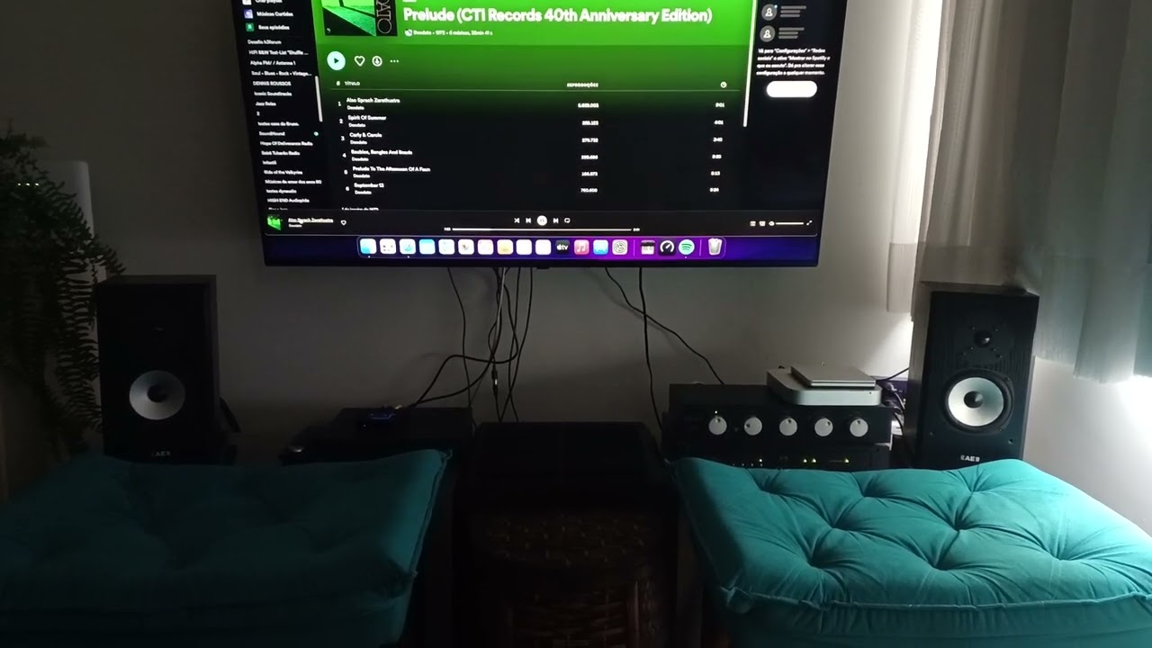 AE Aegis Evo 1 - Acurus RL11/ A250- PSAudio Ultralink - Mac mini - Also Sprach Zarathustra - DEODATO