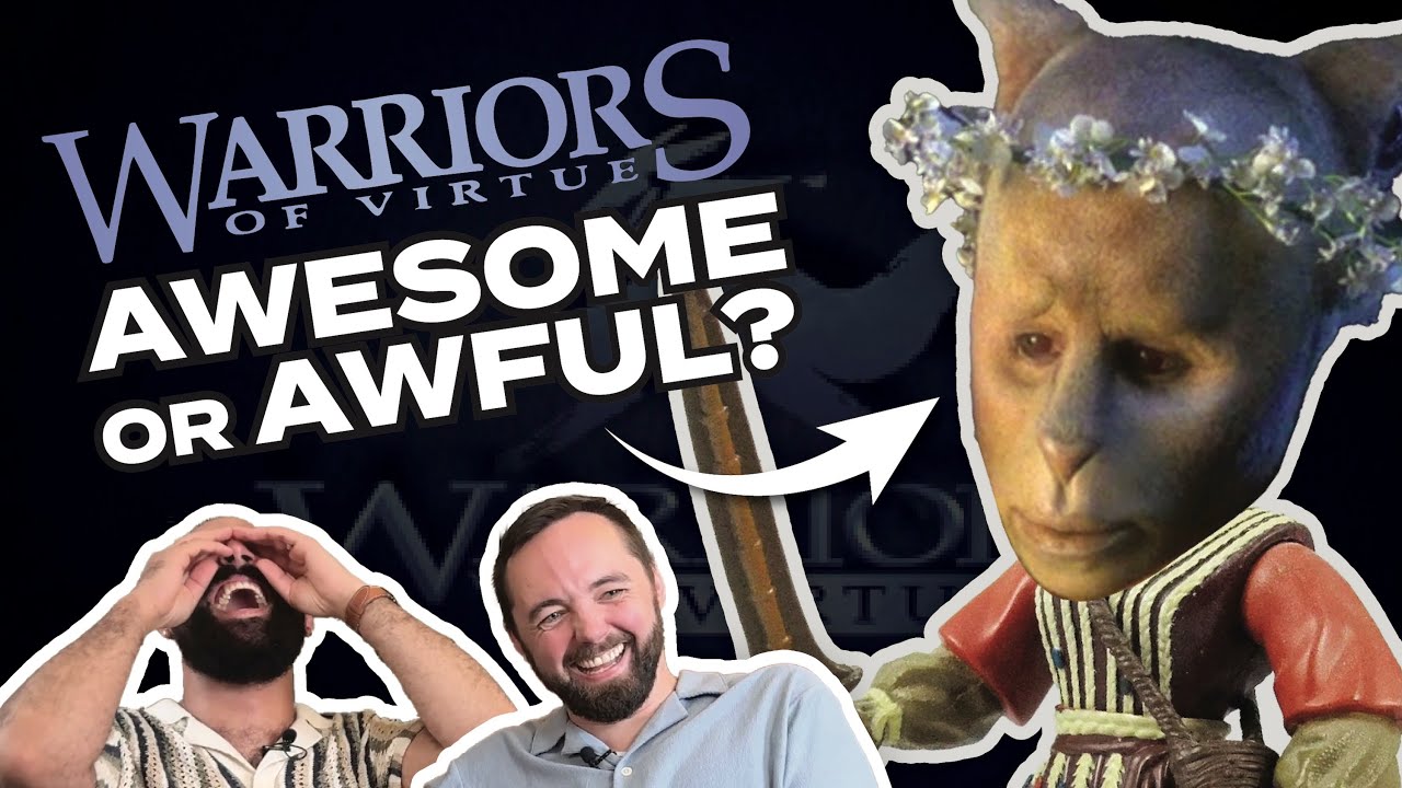 We watched a TMNT ripoff starring KUNG FU KANGAROOS - Warriors of Virtue