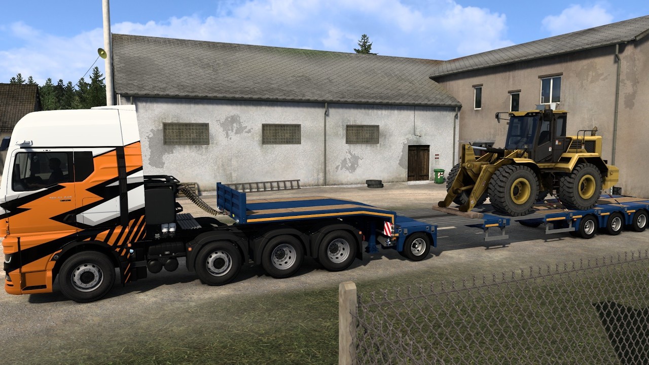 ETS2 - Episode 120 - Nice, France to Evora, Portugal Part 4 - Exploring Lacq