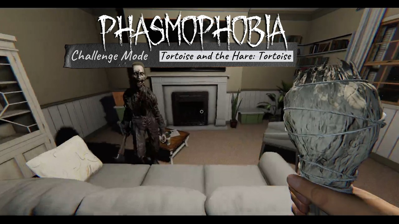 Tortoise and the Hare: Tortoise | Phasmophobia Weekly Challenge on Grafton Farmhouse