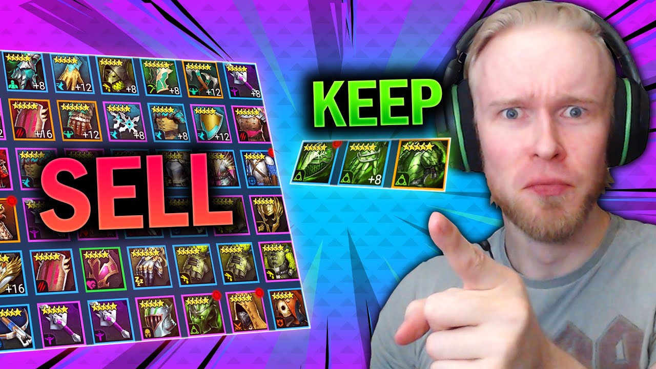 DO THIS ASAP with Artifacts! - Account Takeover Tips for 2X BETTER GEAR - Raid Shadow Legends