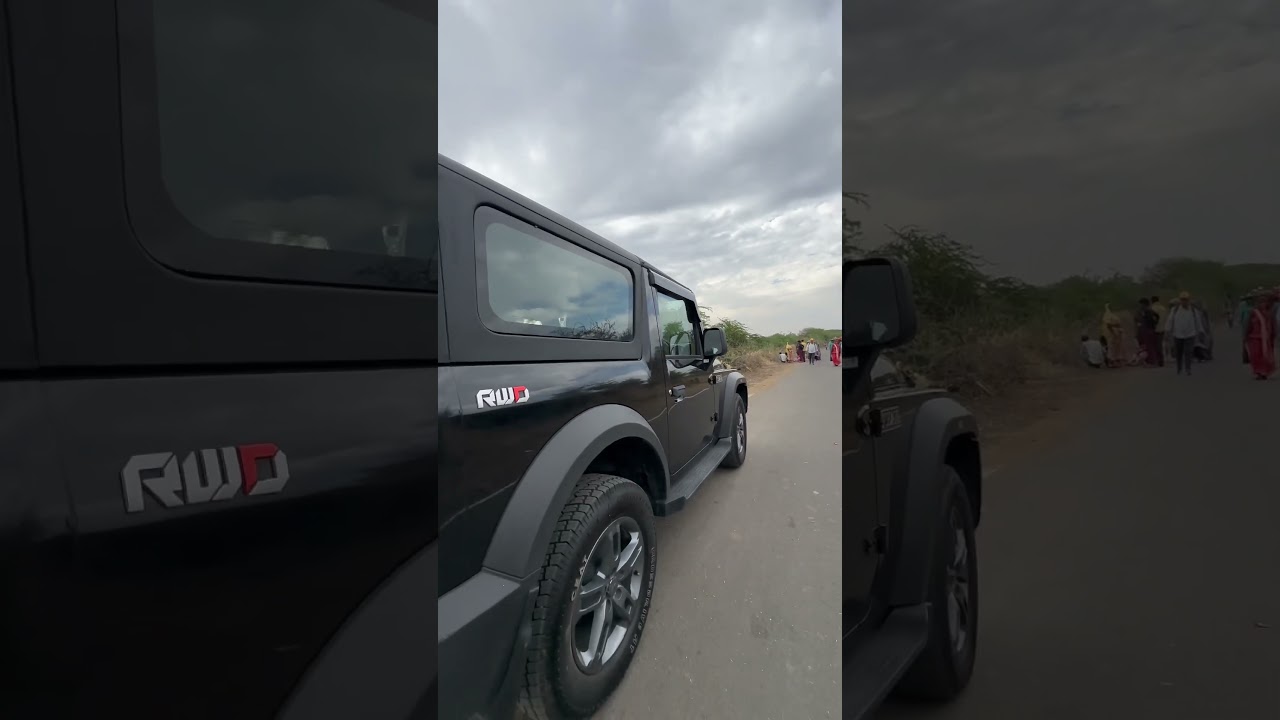 New Thar Rwd 2024 Black #mahindra #thar #latest #black