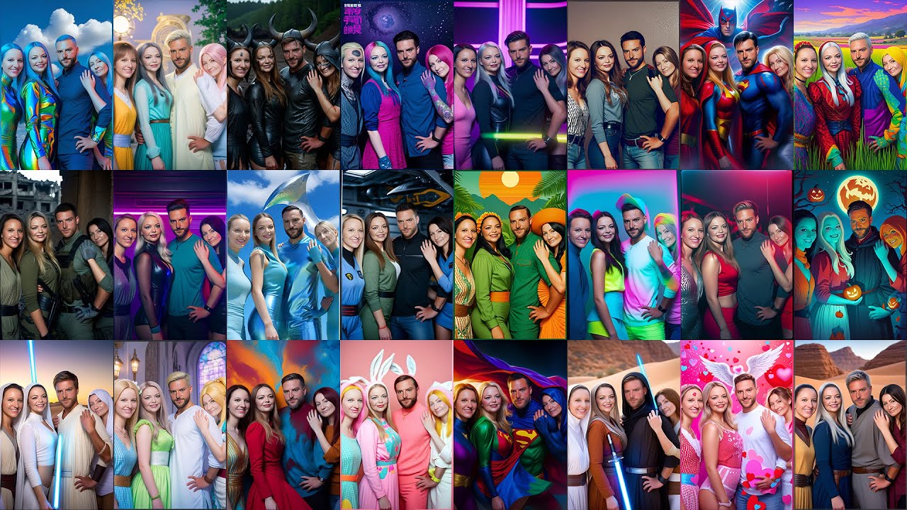 Ki Fotobox mit individuellen Ki Filtern & Branding für deine Marke & Event - Deine K.I. Fotobox