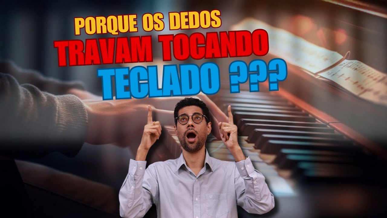 Por que os dedos travam tocando teclado?