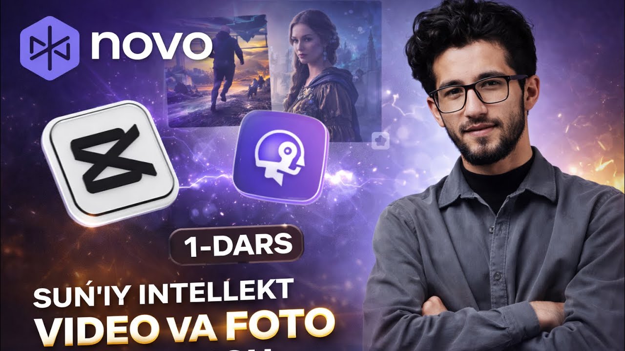 AI video va foto qanday qilinadi? | Boshlovchilar uchun 1-dars