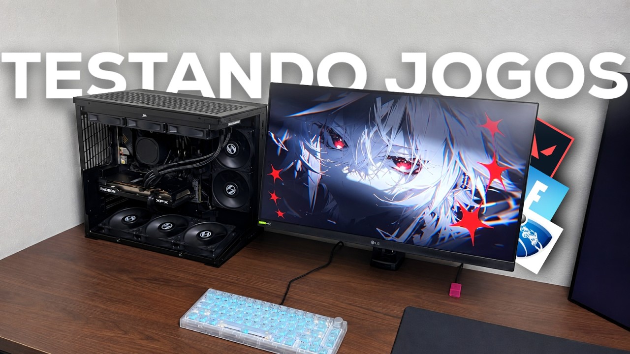 Testando JOGOS no Meu PC GAMER de R$8.000!