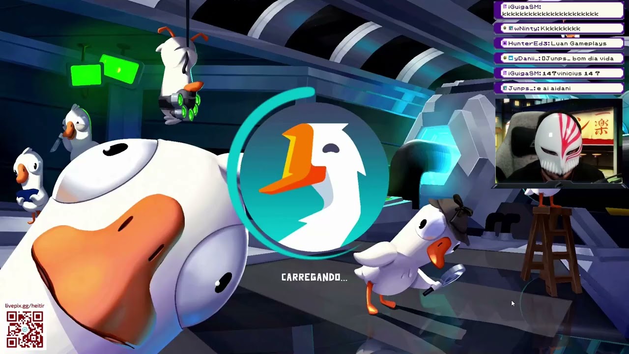 Heitir e amigos jogando Goose Goose Duck #11
