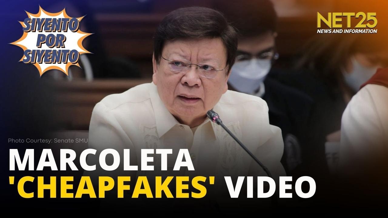 Marcoleta, pumalag sa ‘cheapfakes’ video