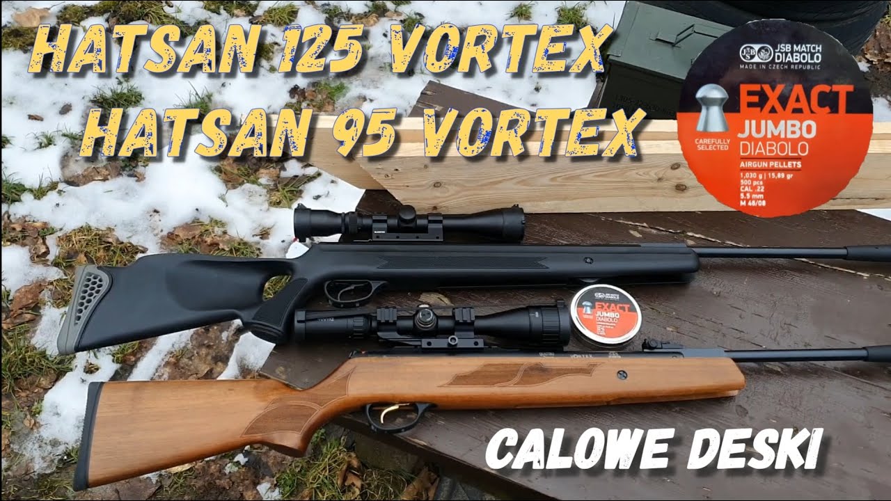 bartoli358 & Hatsan 125 & 95 vs. Calowe deski