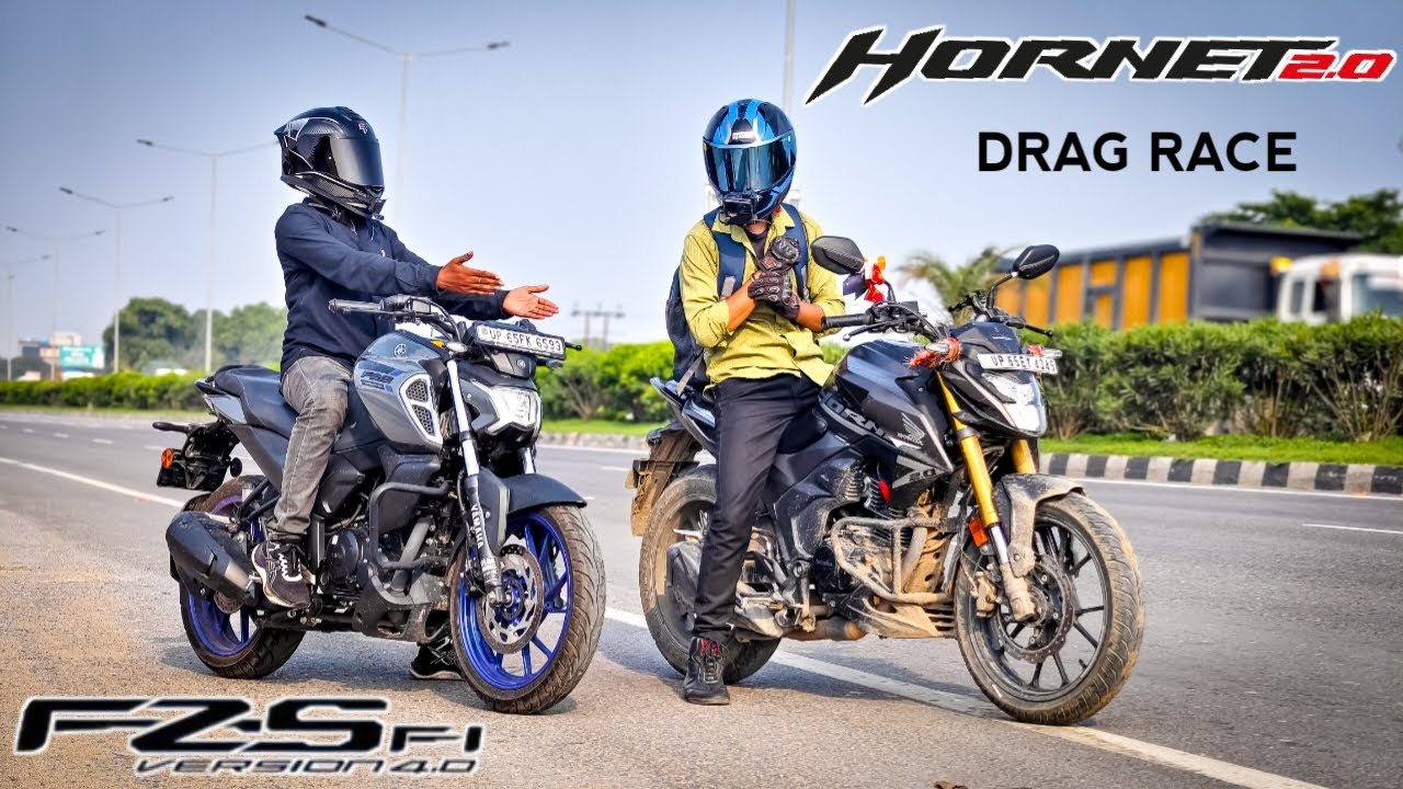 Yamaha FZS V4 Vs Honda Hornet 2.0 | Drag Race