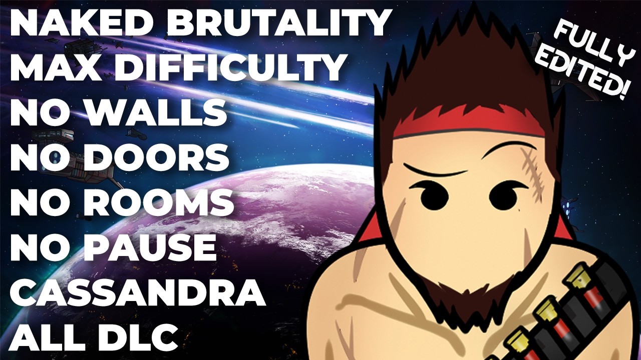 RimWorld - No Walls, Naked Brutality, Anomaly | 500% No Pause [Fully Edited]