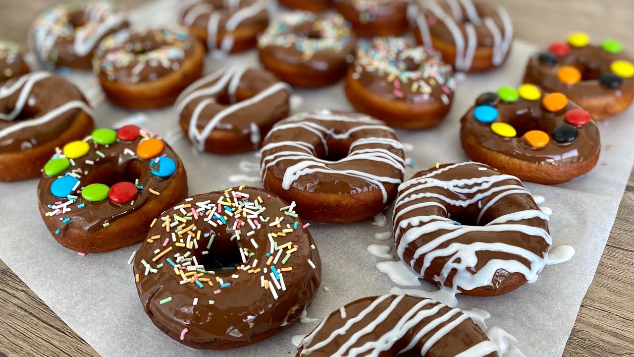 ORJİNAL DONUT TARİFİ | TAM ÖLÇÜLÜ EVDE DONUT TARİFİ