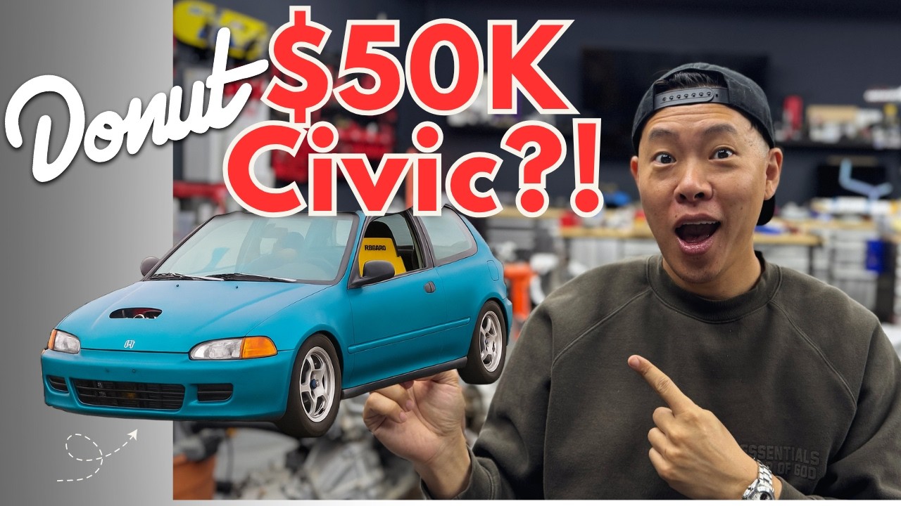 Сборка Civic за 50 000 долларов: Donut Media против Real Honda Expert (полный разбор)