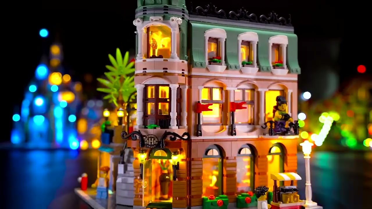 Oświetlenie do LEGO 10297 Creator Expert - Hotel butikowy