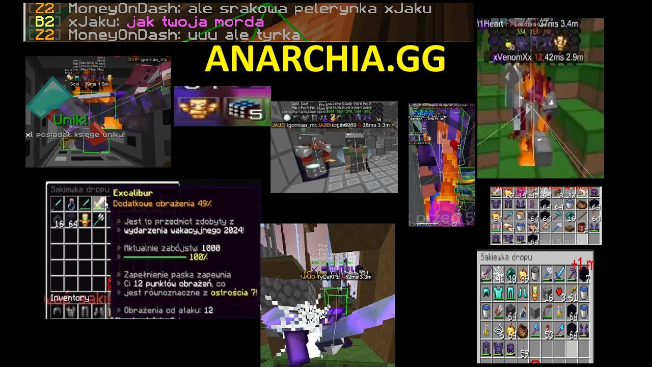 JAK NA ANARCHIA.GG ZABILEM DUZA ILOSC WYSTAKOWANYCH GRACZY