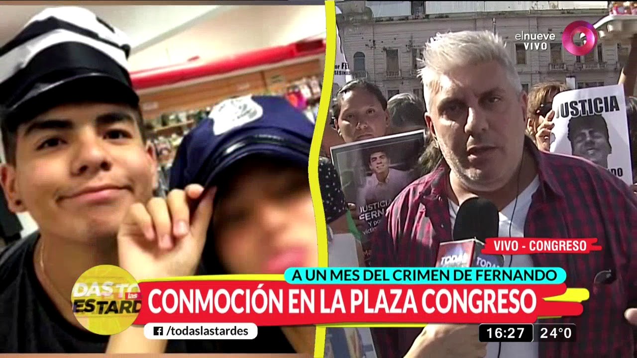 Justicia por Fernando: La marcha frente al Congreso - Parte 3