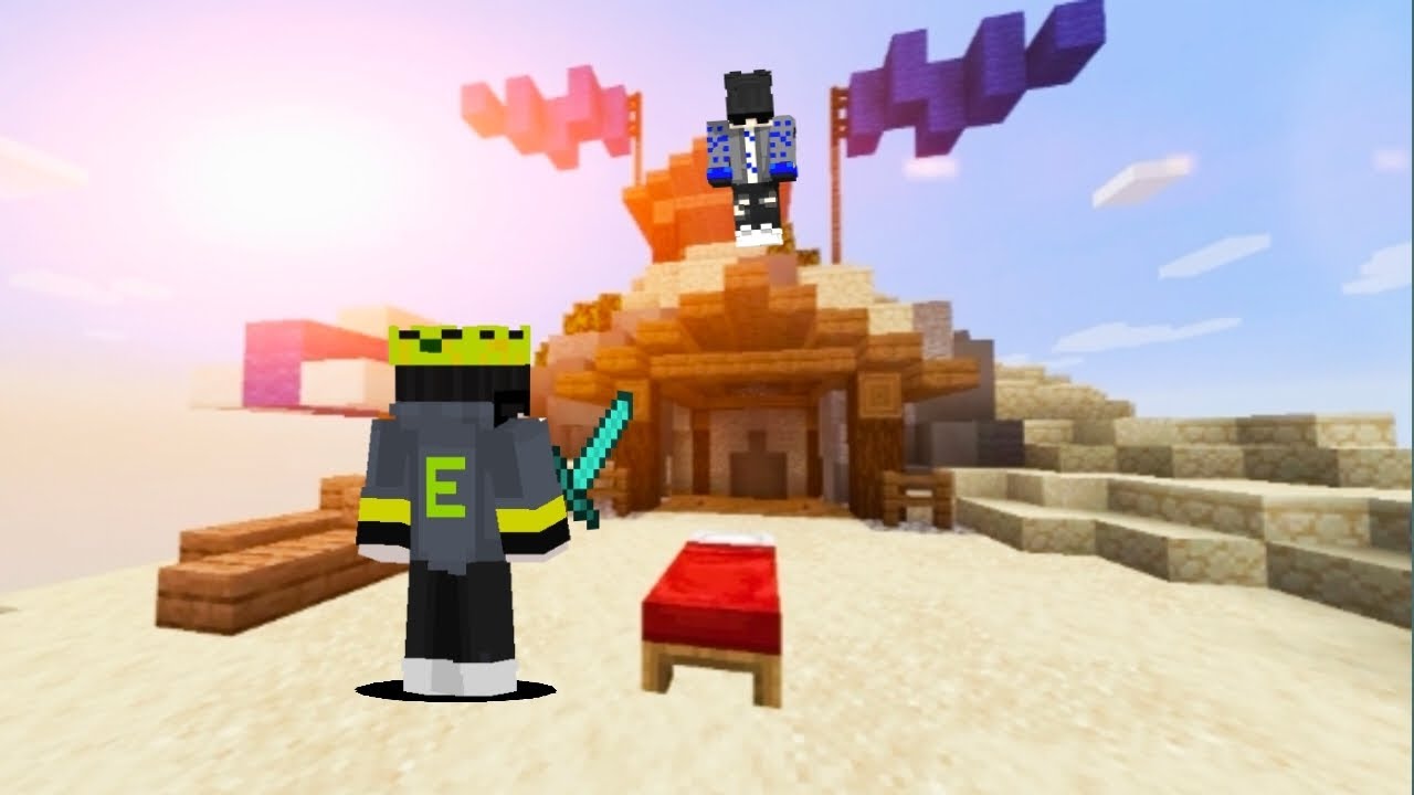 Minecraft bedwars with Epicgaming 
