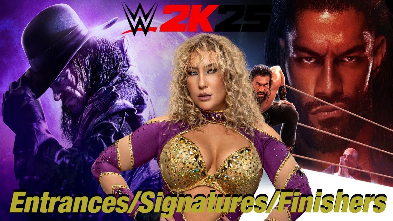 WWE 2K25 Entrances/Signatures/Finishers: Nikkita Lyons
